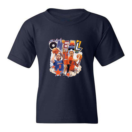 Florida - NCAA Women's Basketball : Mearah Oneal - Cutout Collage Youth T-Shirt-0