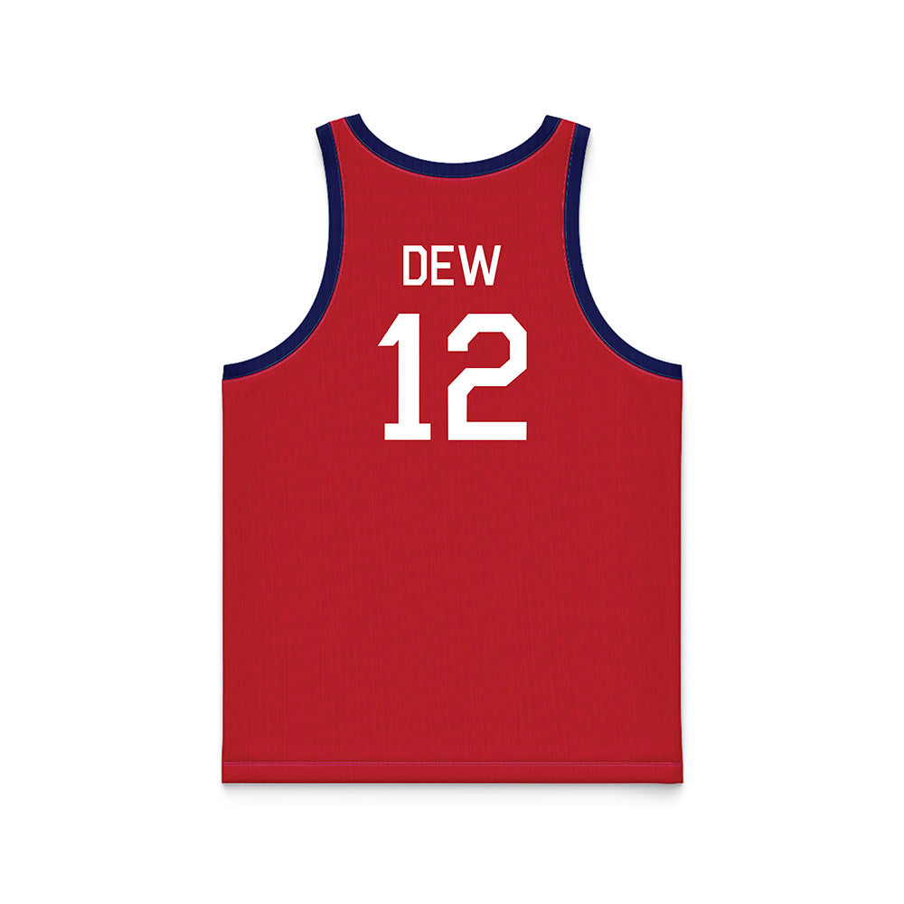 Arizona - NCAA Women's Basketball : Montaya Dew - Hardwood Reissue Basketball Jersey-1