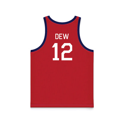 Arizona - NCAA Women's Basketball : Montaya Dew - Hardwood Reissue Basketball Jersey-1