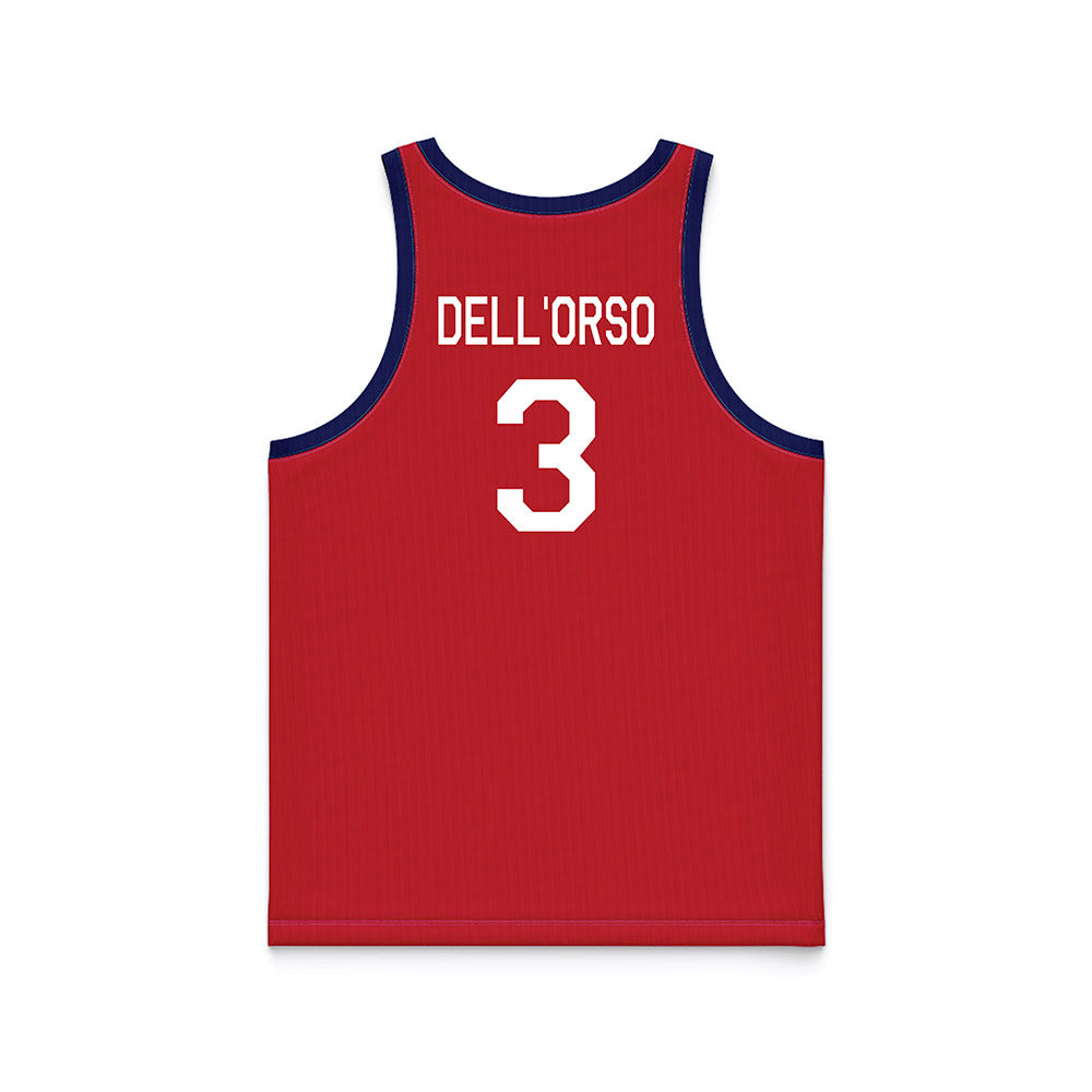 Arizona - NCAA Men's Basketball : Anthony Dell'Orso - Hardwood Reissue Basketball Jersey-1