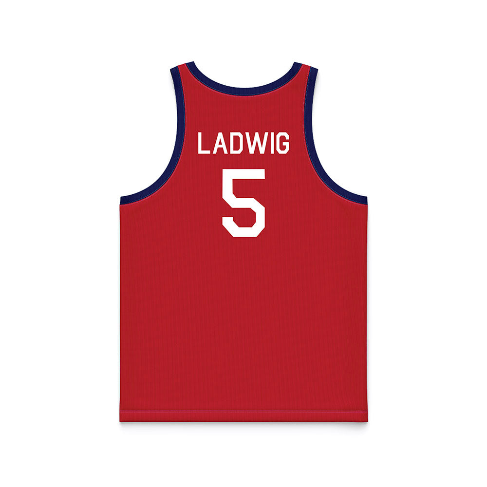 Arizona - NCAA Women's Basketball : Molly Ladwig - Hardwood Reissue Basketball Jersey-1