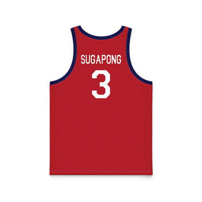 Arizona - NCAA Women's Basketball : Sumayah Sugapong - Hardwood Reissue Basketball Jersey-1