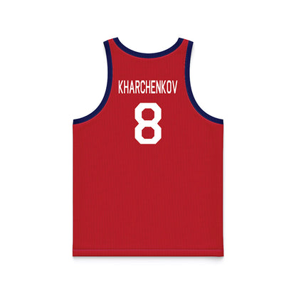 Arizona - NCAA Men's Basketball : Ivan Kharchenkov - Hardwood Reissue Basketball Jersey-1