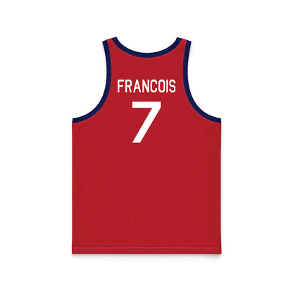 Arizona - NCAA Men's Basketball : Jackson Francois - Hardwood Reissue Basketball Jersey-1