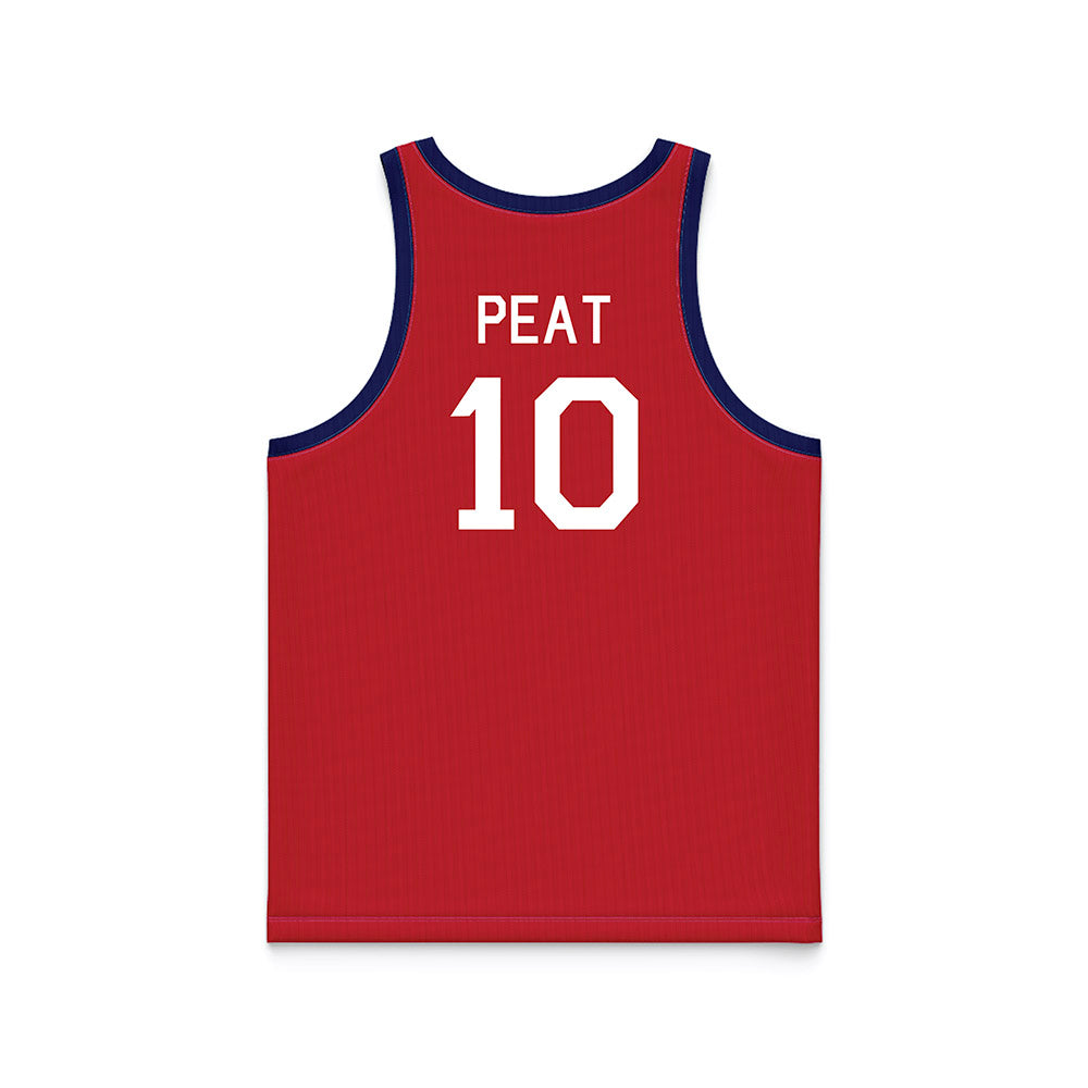 Arizona - NCAA Men's Basketball : Koa Peat - Hardwood Reissue Basketball Jersey-1