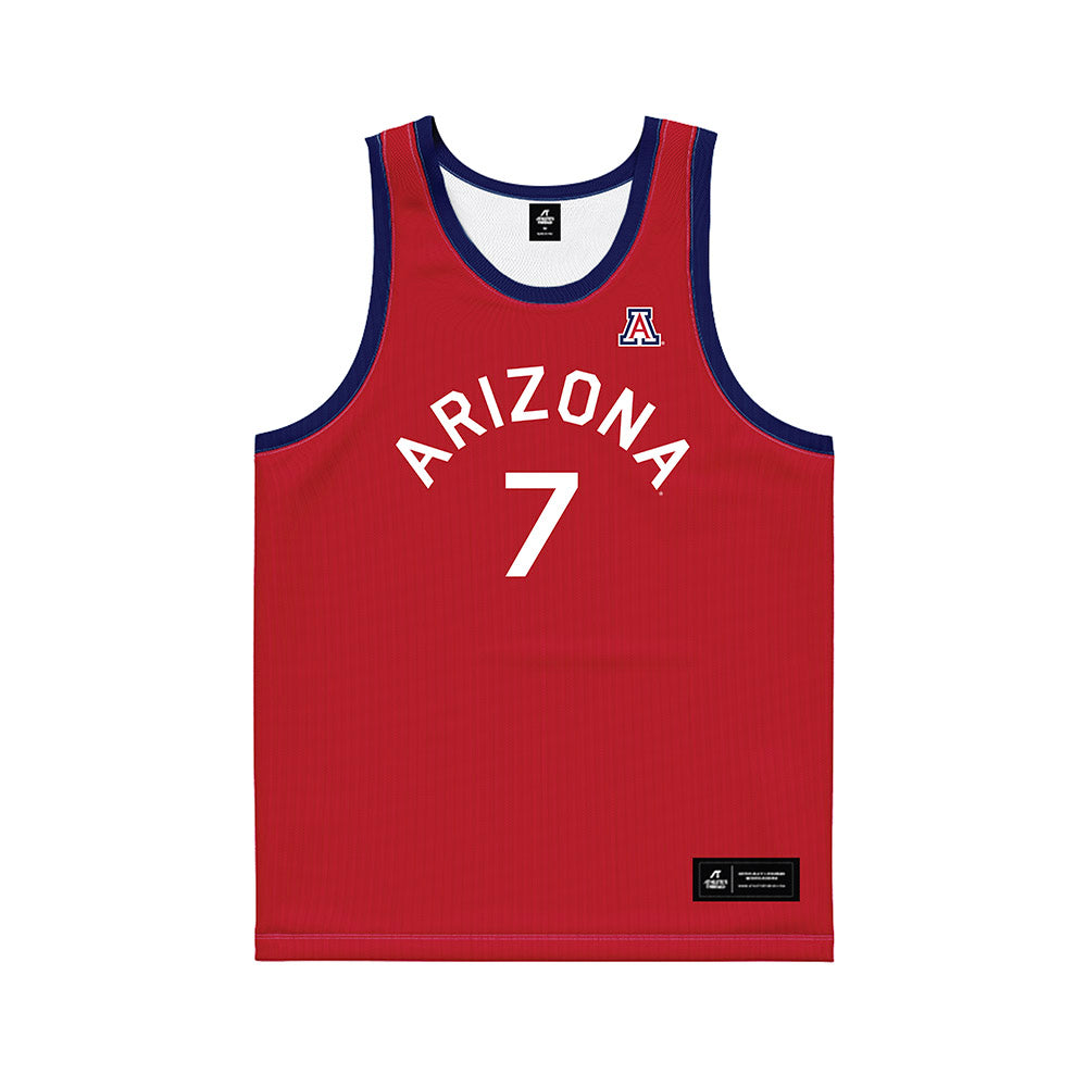 Arizona - NCAA Men's Basketball : Jackson Francois - Hardwood Reissue Basketball Jersey-0