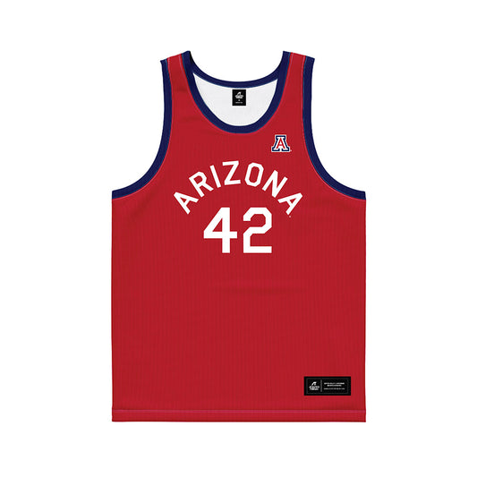 Arizona - NCAA Men's Basketball : Sven Djopmo - Hardwood Reissue Basketball Jersey-0