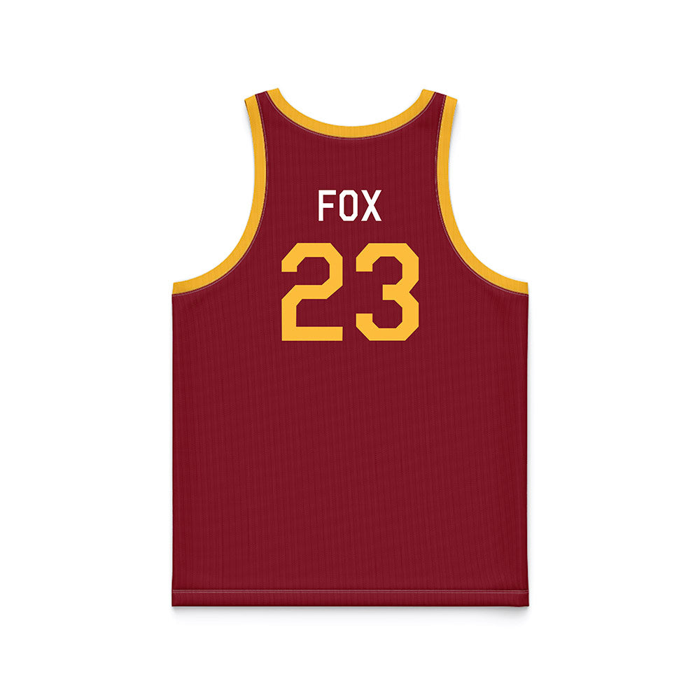 Minnesota - NCAA Men's Basketball : Parker Fox - Hardwood Reissue Basketball Jersey-1
