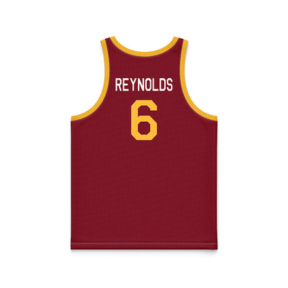 Minnesota - NCAA Men's Basketball : Langston Reynolds - Hardwood Reissue Basketball Jersey-1