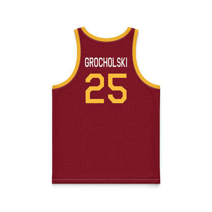 Minnesota - NCAA Women's Basketball : Grace Grocholski - Hardwood Reissue Basketball Jersey-1