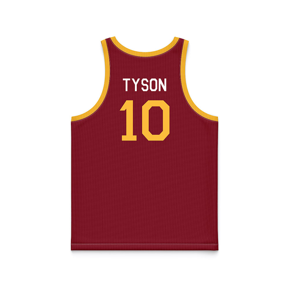Minnesota - NCAA Men's Basketball : Cade Tyson - Hardwood Reissue Basketball Jersey-1