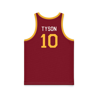 Minnesota - NCAA Men's Basketball : Cade Tyson - Hardwood Reissue Basketball Jersey-1