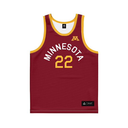 Minnesota - NCAA Men's Basketball : Robert Vaihola - Hardwood Reissue Basketball Jersey-0
