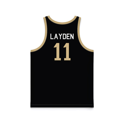 Purdue - NCAA Women's Basketball : McKenna Layden - Hardwood Reissue Basketball Jersey-1