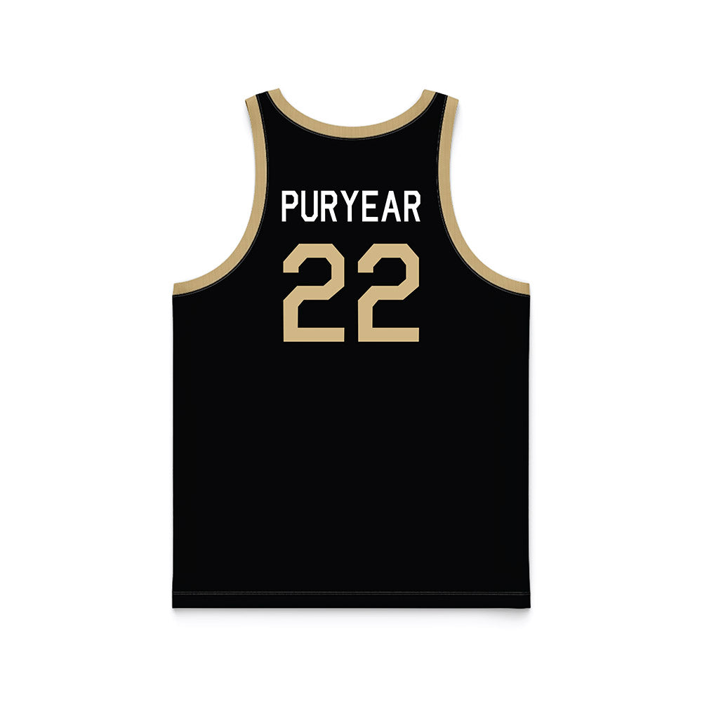 Purdue - NCAA Women's Basketball : Kendall Puryear - Hardwood Reissue Basketball Jersey-1