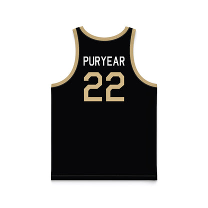 Purdue - NCAA Women's Basketball : Kendall Puryear - Hardwood Reissue Basketball Jersey-1