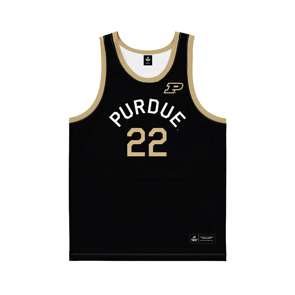 Purdue - NCAA Women's Basketball : Kendall Puryear - Hardwood Reissue Basketball Jersey-0