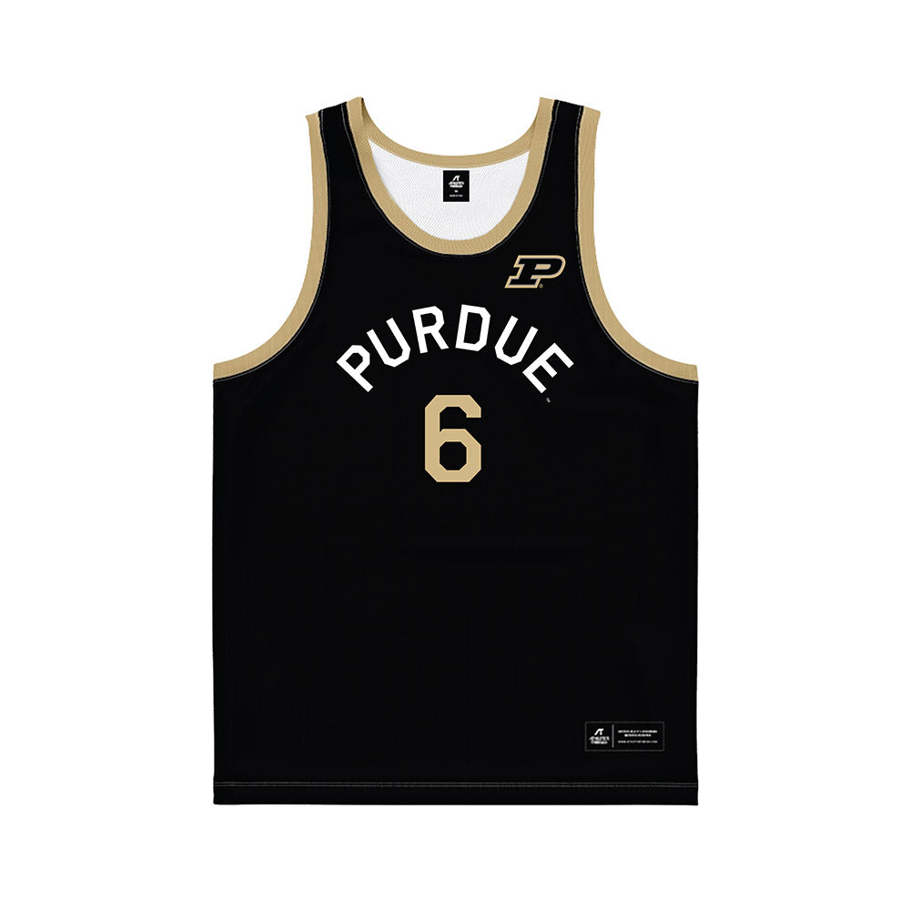 Purdue - NCAA Men's Basketball : Aaron Fine - Hardwood Reissue Basketball Jersey-0