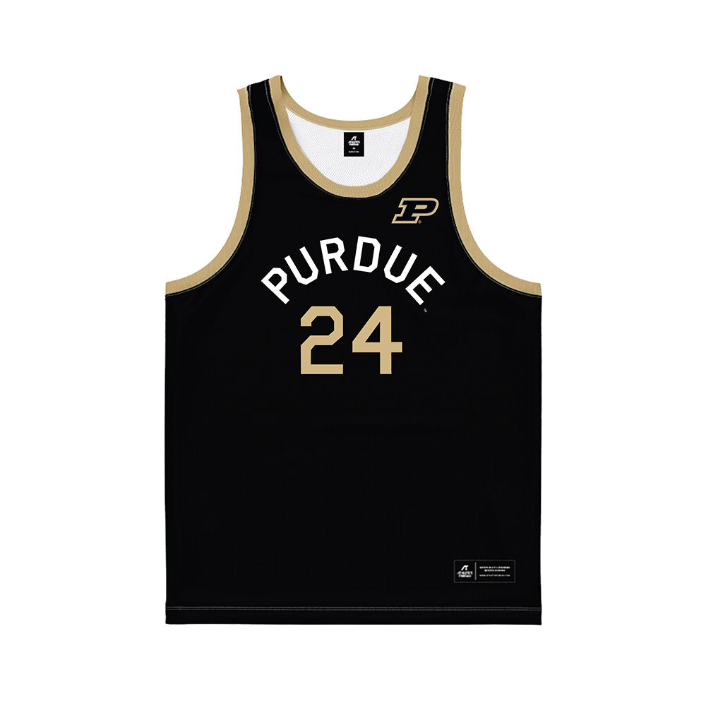 Purdue - NCAA Women's Basketball : Carley Barrett - Hardwood Reissue Basketball Jersey-0