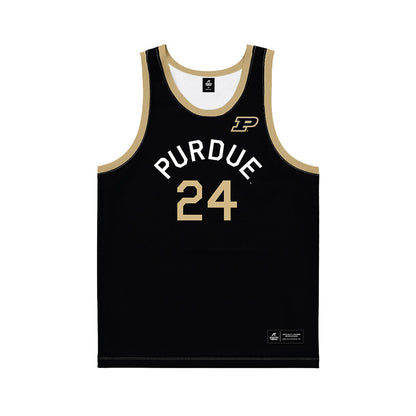 Purdue - NCAA Women's Basketball : Carley Barrett - Hardwood Reissue Basketball Jersey-0