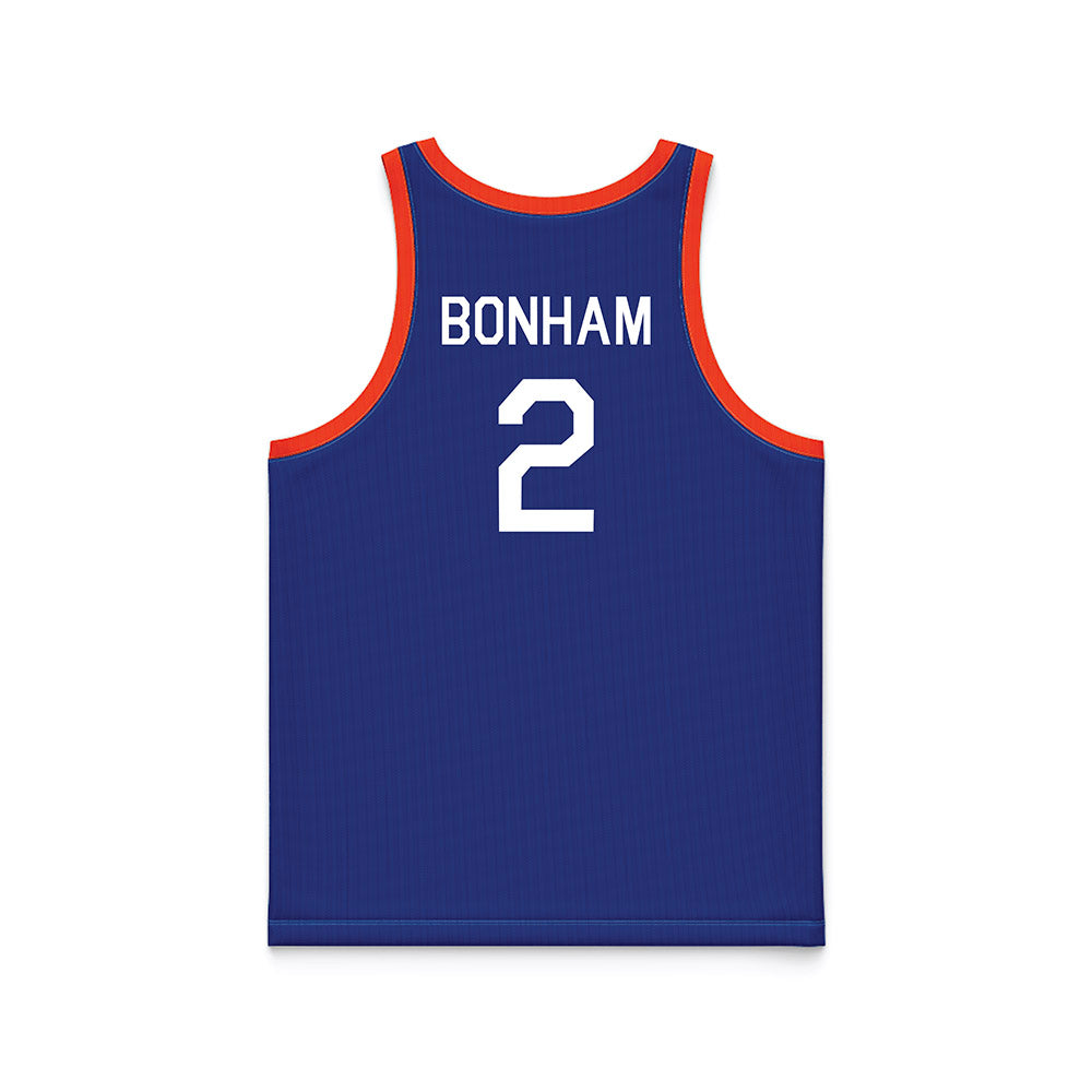 Florida - NCAA Men's Basketball : Trey Bonham - Hardwood Reissue Basketball Jersey-1