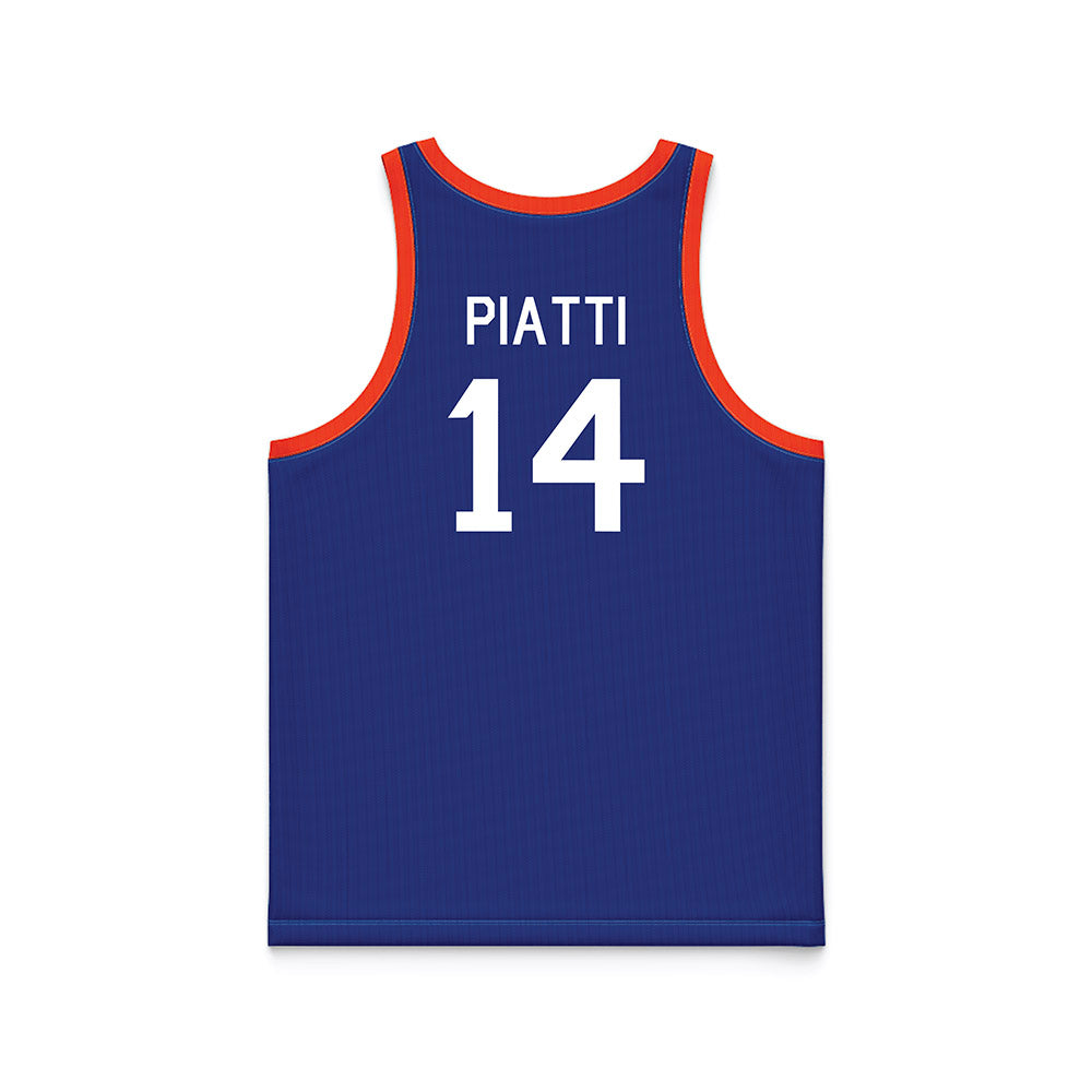 Florida - NCAA Women's Basketball : Caterina Piatti - Hardwood Reissue Basketball Jersey-1