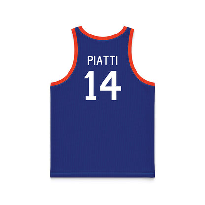 Florida - NCAA Women's Basketball : Caterina Piatti - Hardwood Reissue Basketball Jersey-1