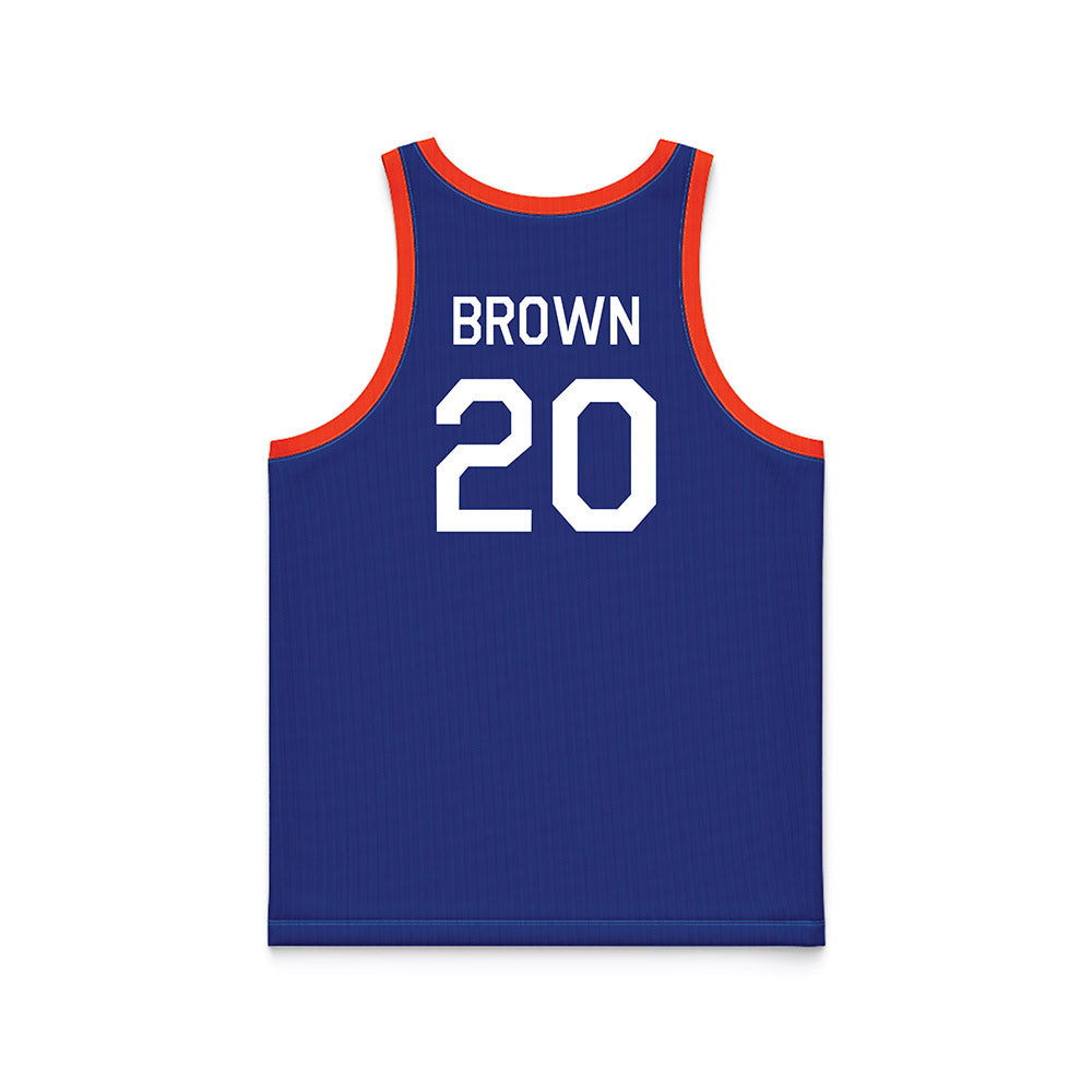 Florida - NCAA Men's Basketball : Isaiah Brown - Hardwood Reissue Basketball Jersey-1