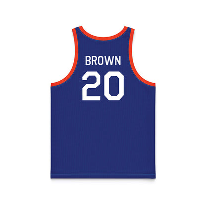 Florida - NCAA Men's Basketball : Isaiah Brown - Hardwood Reissue Basketball Jersey-1