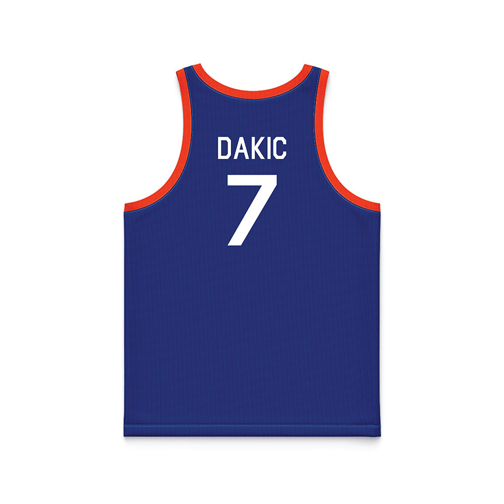 Florida - NCAA Women's Basketball : Emilija Dakic - Hardwood Reissue Basketball Jersey-1