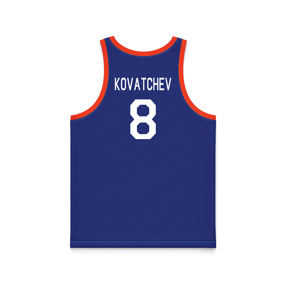 Florida - NCAA Men's Basketball : Alex Kovatchev - Hardwood Reissue Basketball Jersey-1