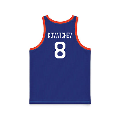 Florida - NCAA Men's Basketball : Alex Kovatchev - Hardwood Reissue Basketball Jersey-1