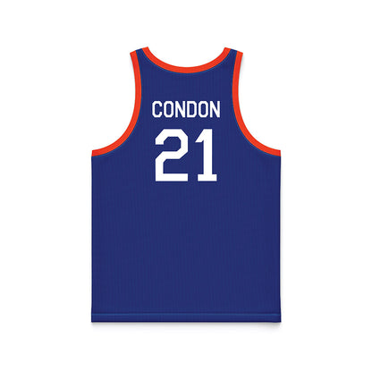 Florida - NCAA Men's Basketball : Alexander Condon - Hardwood Reissue Basketball Jersey-1