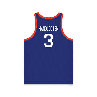 Florida - NCAA Men's Basketball : Micah Handlogten - Hardwood Reissue Basketball Jersey-1