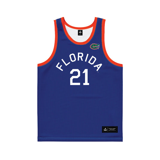 Florida - NCAA Men's Basketball : Alex Condon - Hardwood Reissue Basketball Jersey-0