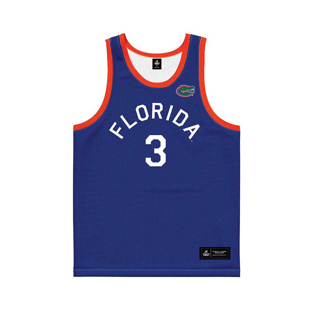 Florida - NCAA Women's Basketball : Alexia Mobley - Hardwood Reissue Basketball Jersey-0