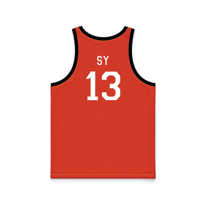 Oregon State - NCAA Men's Basketball : Isaiah Sy - Hardwood Reissue Basketball Jersey-1