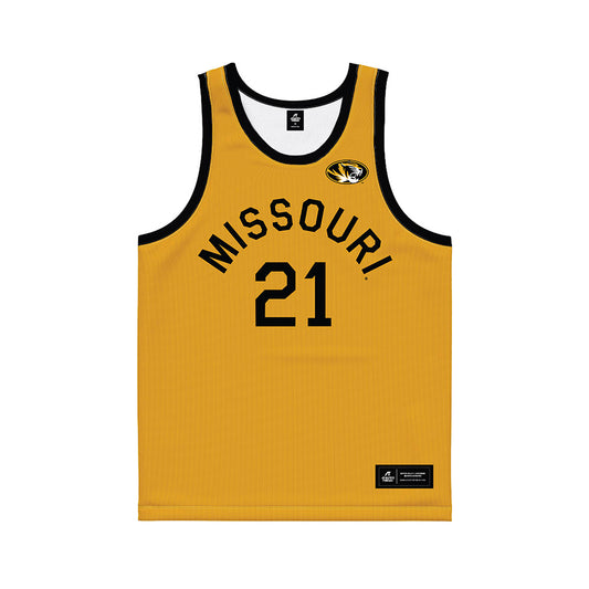 Missouri - NCAA Women's Basketball : Averi Kroenke - Hardwood Reissue Basketball Jersey-0