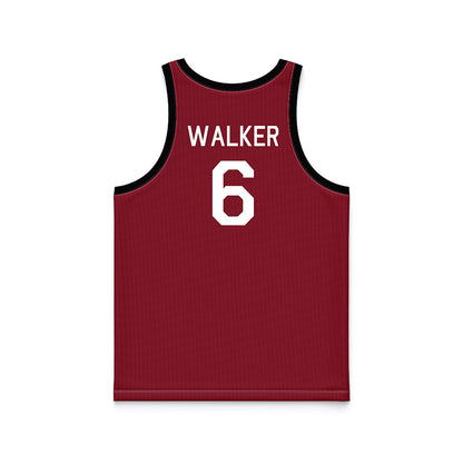 South Carolina - NCAA Men's Basketball : EJ Walker - Hardwood Reissue Basketball Jersey-1