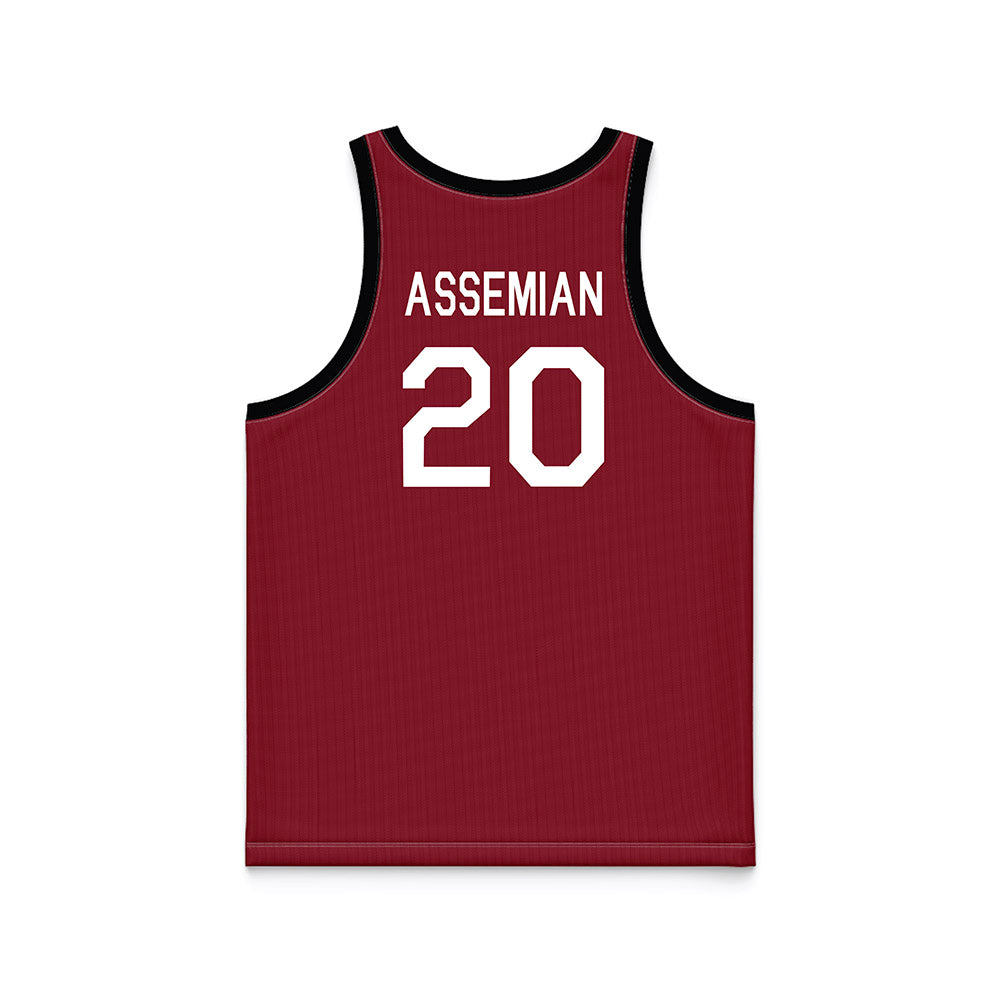 South Carolina - NCAA Men's Basketball : Hayden Assemian - Hardwood Reissue Basketball Jersey-1