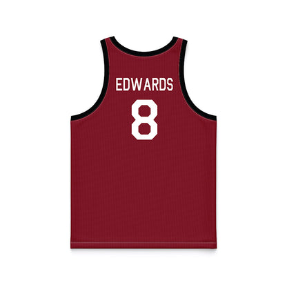 South Carolina - NCAA Women's Basketball : Joyce Edwards - Hardwood Reissue Basketball Jersey-1