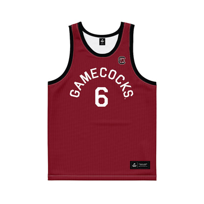 South Carolina - NCAA Men's Basketball : EJ Walker - Hardwood Reissue Basketball Jersey-0