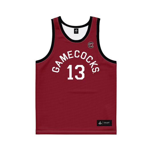 South Carolina - NCAA Men's Basketball : Grant Polk - Hardwood Reissue Basketball Jersey-0