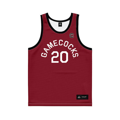 South Carolina - NCAA Men's Basketball : Hayden Assemian - Hardwood Reissue Basketball Jersey-0
