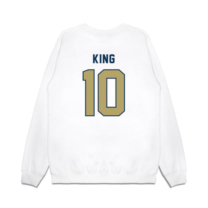 Georgia Tech - NCAA Football : Haynes King - Heisman Premium Crewneck Sweatshirt-1