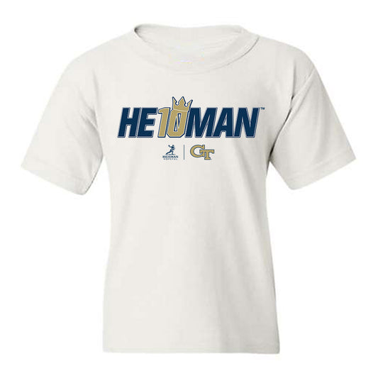 Georgia Tech - NCAA Football : Haynes King - Heisman Youth T-Shirt-0
