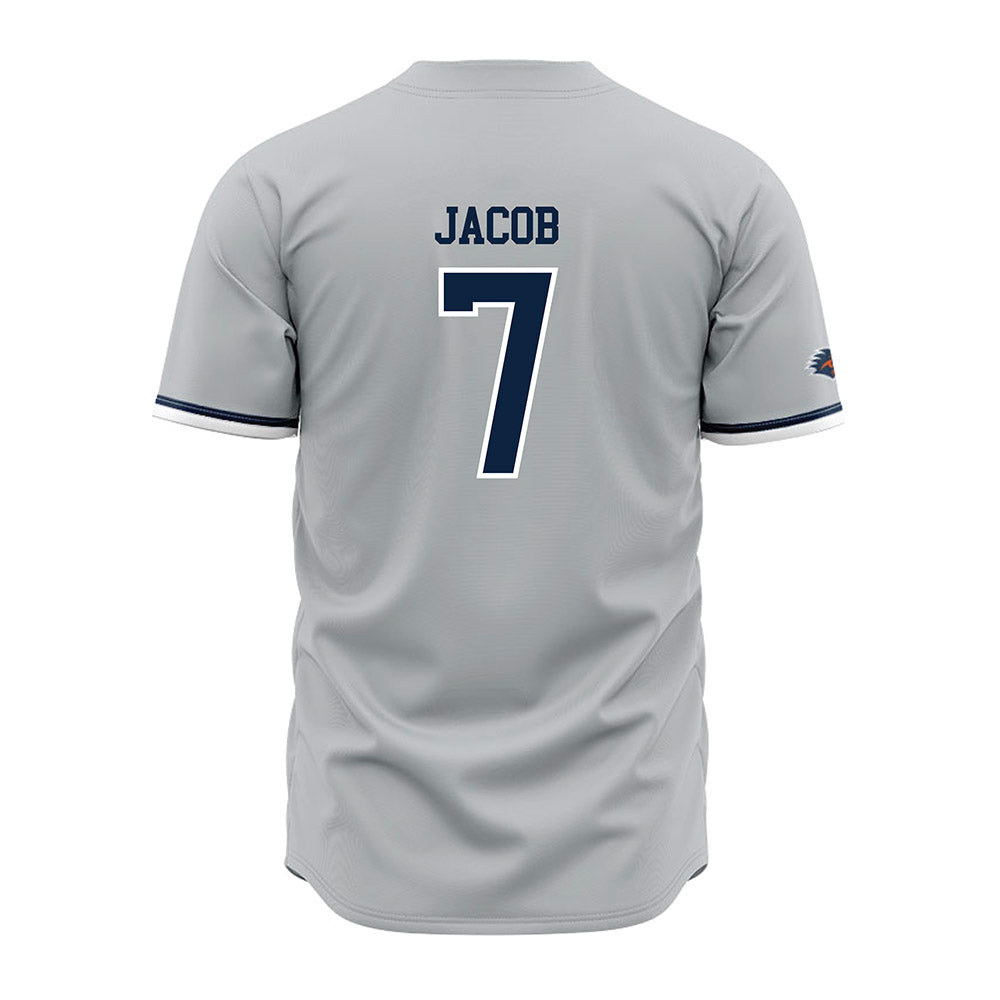 UTSA - NCAA Baseball : Mason Jacob - Grey Jersey-1