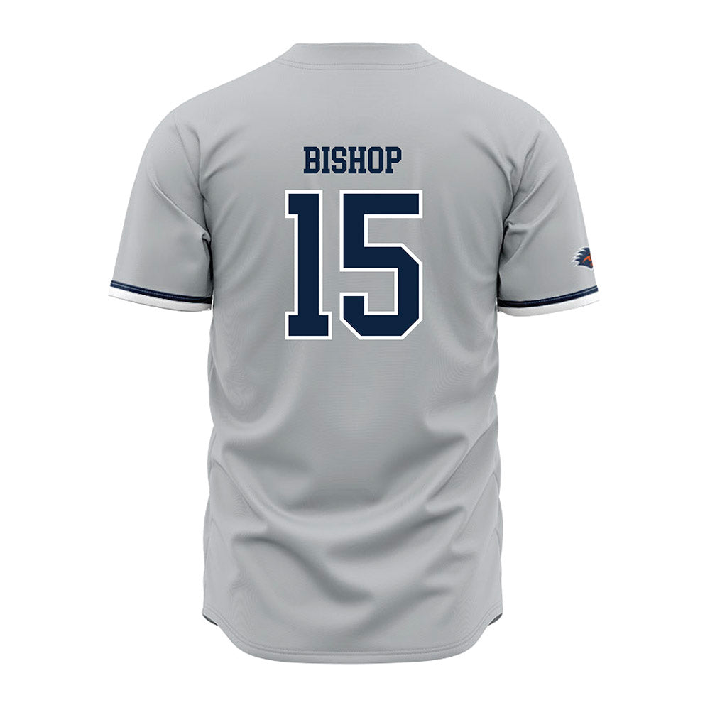UTSA - NCAA Baseball : Brandon Bishop - Grey Jersey-1