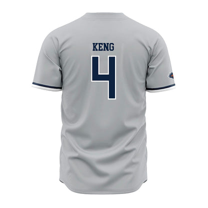 UTSA - NCAA Baseball : Chase Keng - Grey Jersey-1