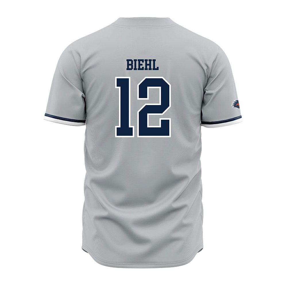 UTSA - NCAA Baseball : Austin Biehl - Grey Jersey-1